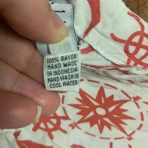 Tybee Island Clothing Company Nautical Quarter Sleeve Blouse - Picture 5 of 5